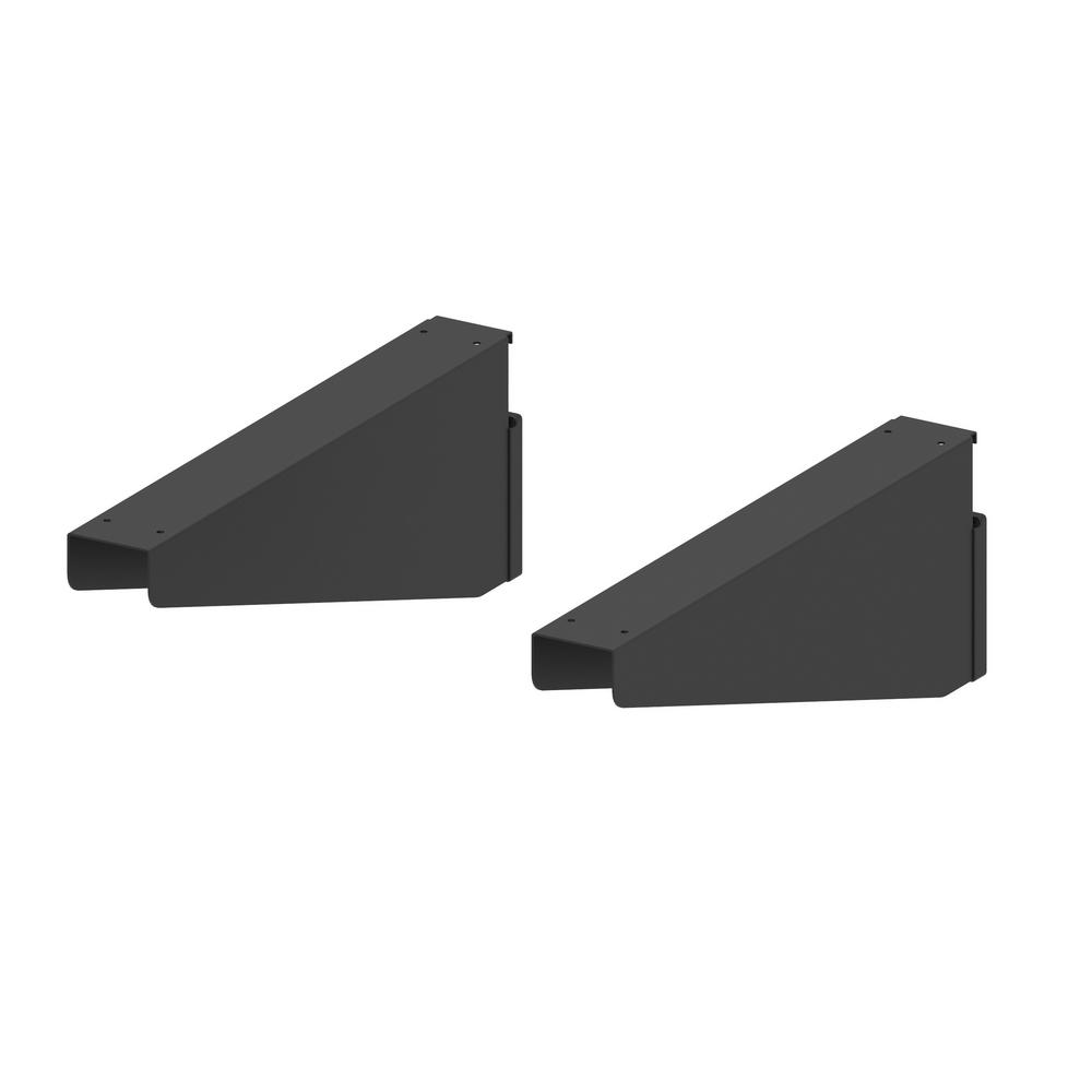Husky Slat Wall and Track Shelf Bracket (2Pack)90421HWSK The Home Depot