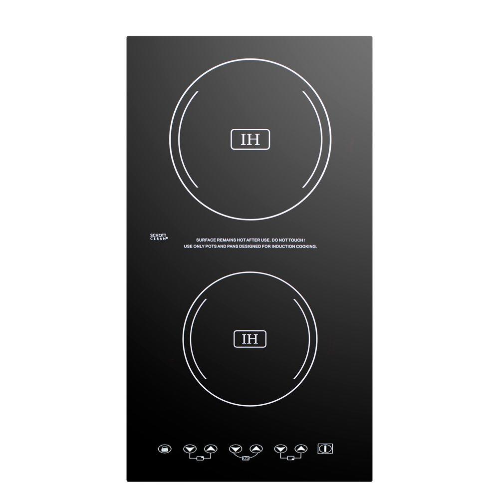 28 Induction Cooktops The Home Depot Radiant Induction Cooktop In Black With 2 Elements
