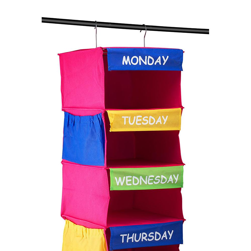 kids daily clothes organizer
