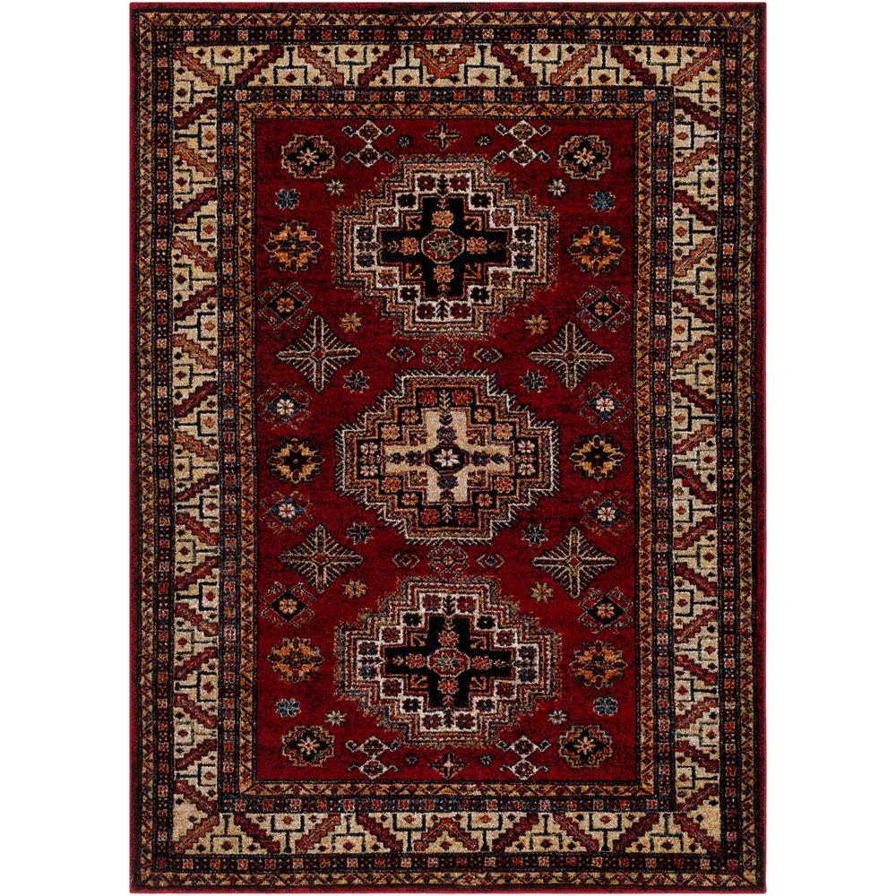 Artistic Weavers Naime Dark Red 7 Ft X 10 Indoor Area Rug