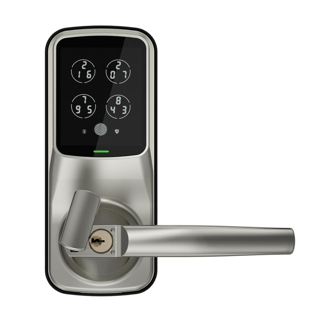Lockly Secure Pro Venetian Bronze Smart Lock Latch With 3d Fingerprint And Wifi Works With Alexa And Google Home Pgd 628w Vb The Home Depot