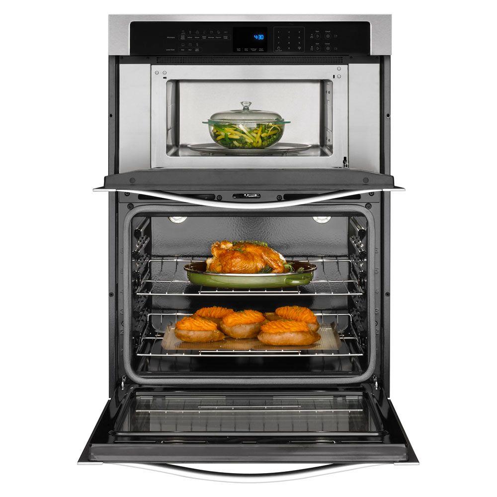 Whirlpool 27 In Electric Wall Oven With Built Microwave 4 Whirlpool