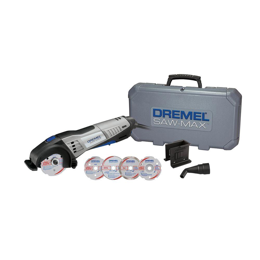 Dremel Saw-Max 6.0 Amp Corded Tool Kit with 2 Blades for Metal ...