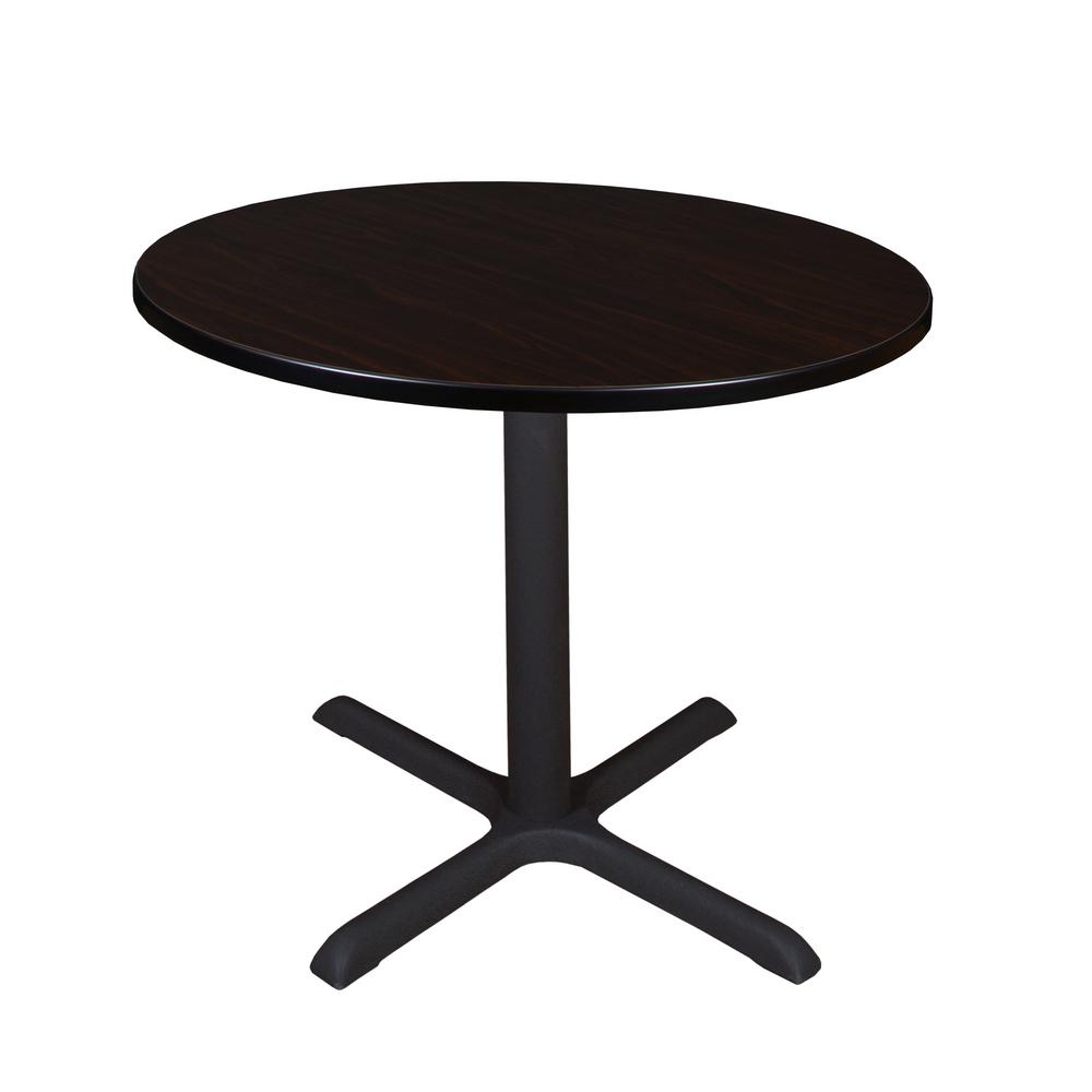 Regency Cain Mocha Walnut Round 36 In Breakroom Table Tb36rndmw Regency Cain Mocha Walnut Round 36 In Breakroom Table