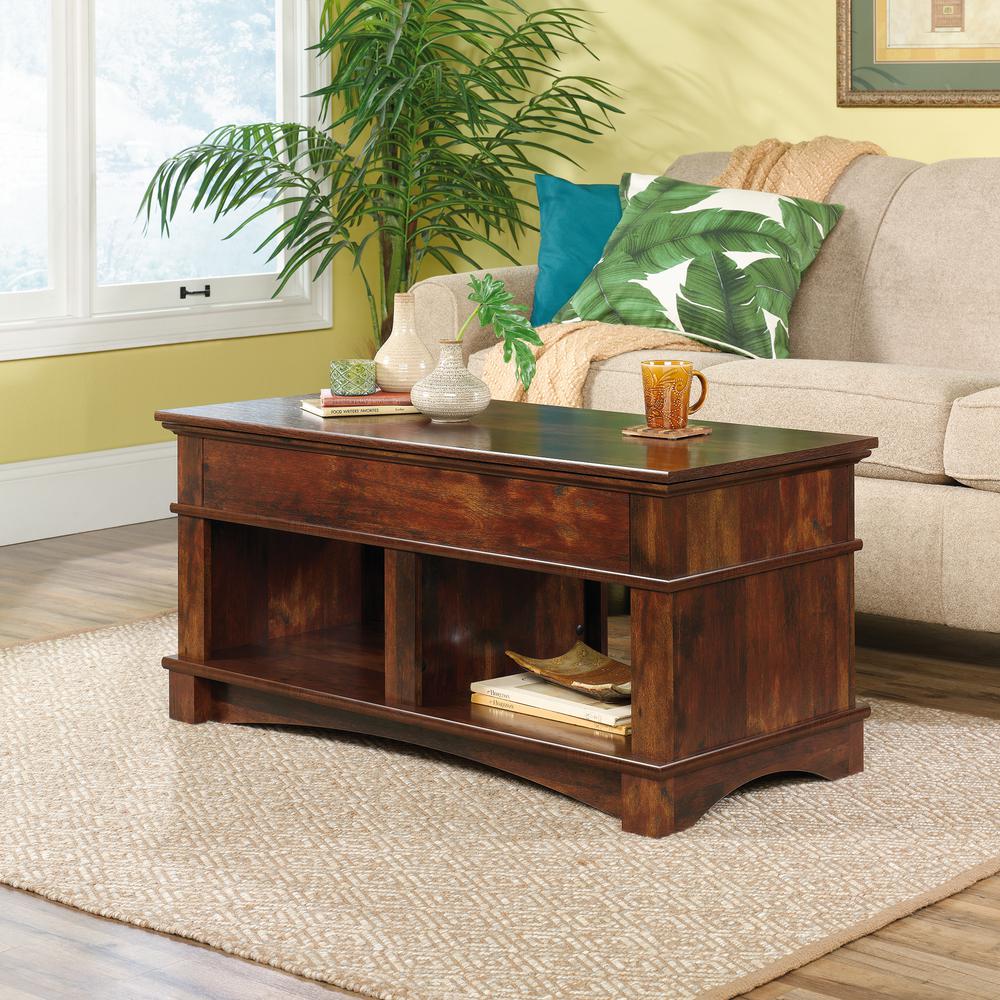 Sauder Harbor View Curado Cherry Lift Top Coffee Table 422269 The Sauder Harbor View Curado Cherry Lift Top Coffee Table 422269 The Home Depot