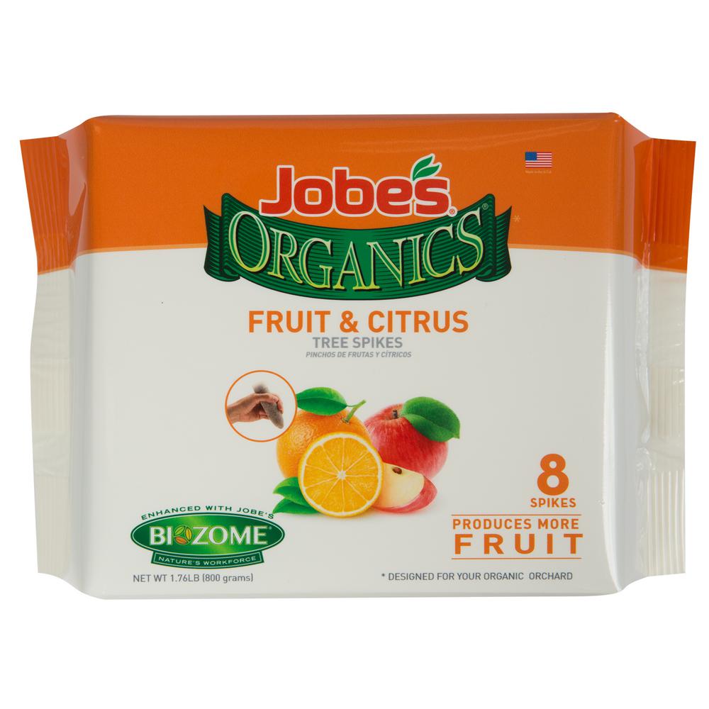 Jobe’s Organics 1.76 lb. Organics Fruit and Citrus Fertilizer Spikes