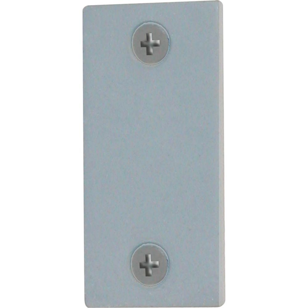Prime Line 1 In Gray Edge Filler Plate U 9520 The Home Depot