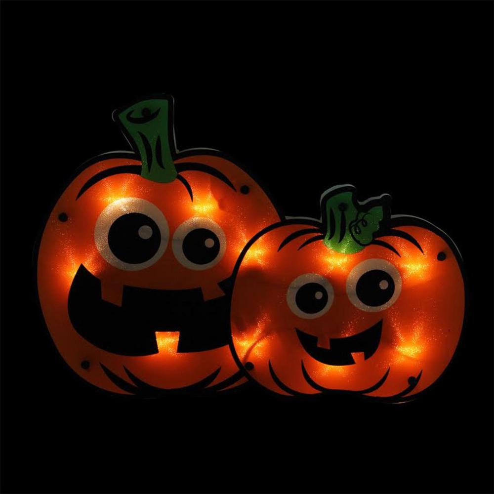 Northlight 11 5 In Lighted Jack O Lantern Pumpkin Window Jack O Lantern Pumpkin Window