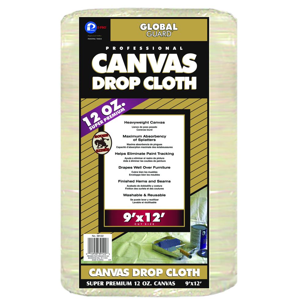 HDX 9 ft. x 12 ft. 0.7 mil Drop Cloth (6Pack)DCHD076 The Home Depot