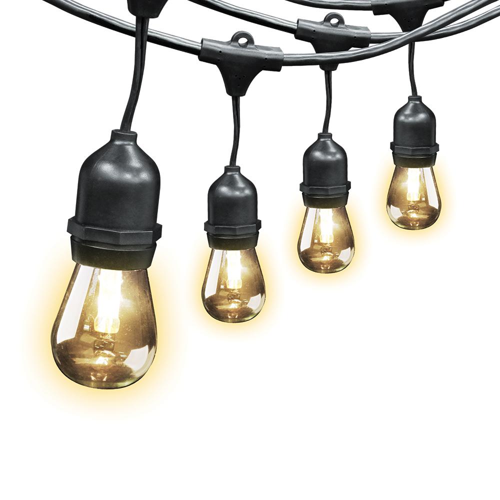 Feit Electric 20 ft. 10-Socket String Light Set with Non-Breakable LED Bulbs... by Feit Electric