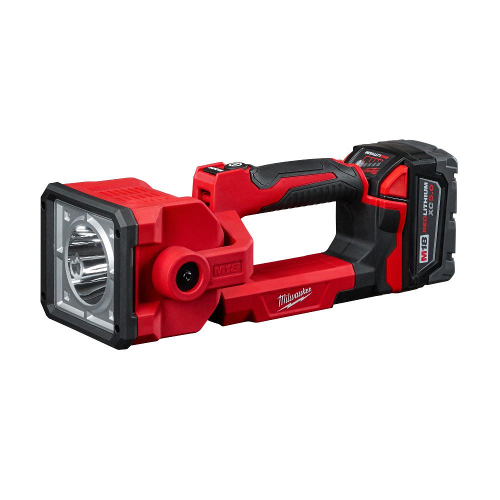 Tool-Only Milwaukee Search Light 1250-Lumen 18-Volt Lithium-Ion Cordless