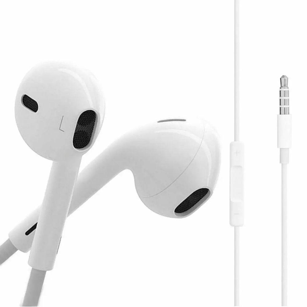Apple Oem Earpods In Ear Wired 3 5 Mm Connector With Mic And Remote Bulk Packaging Oemearpods The Home Depot