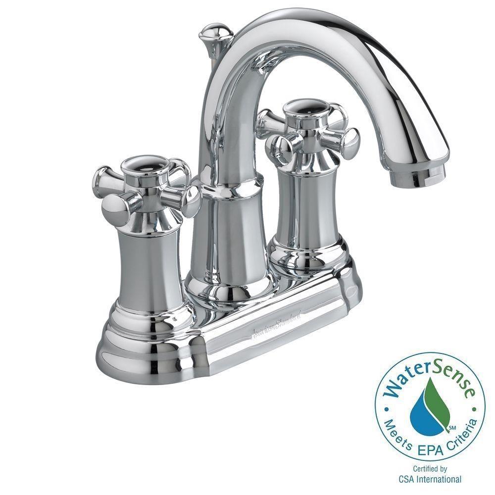 Polished Chrome American Standard Centerset Bathroom Sink Faucets 7420 221 002 64 1000 