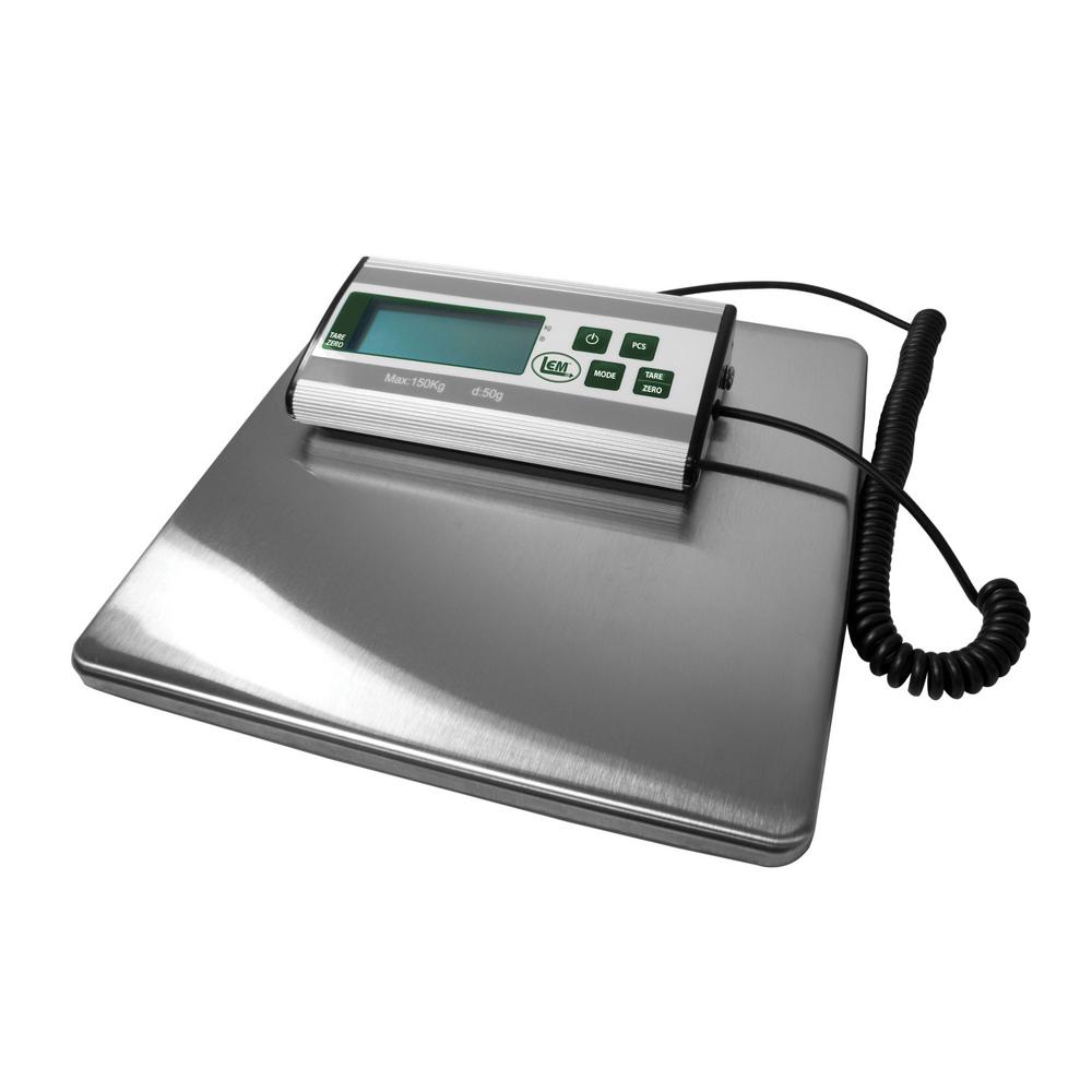 LEM 330 lb. Stainless Steel Digital Scale by LEM