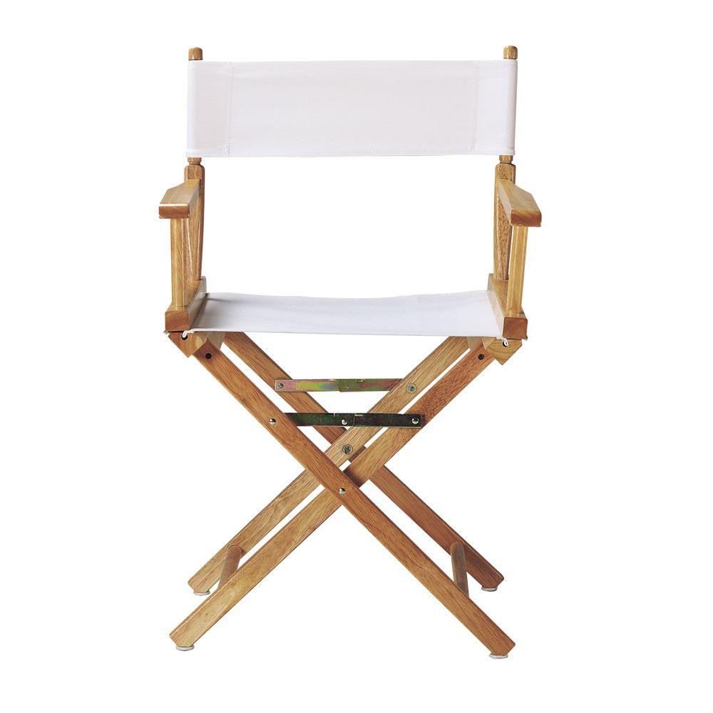 Casual Home White Director S Chair Cover 021 29 The Home Depot