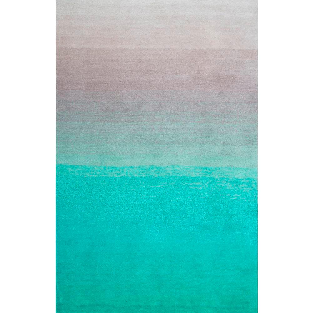 Nuloom Ombre Turquoise 9 Ft X 12 Area Rug Hjos02a 9012 Nuloom Ombre Turquoise 9 Ft X 12 Area Rug