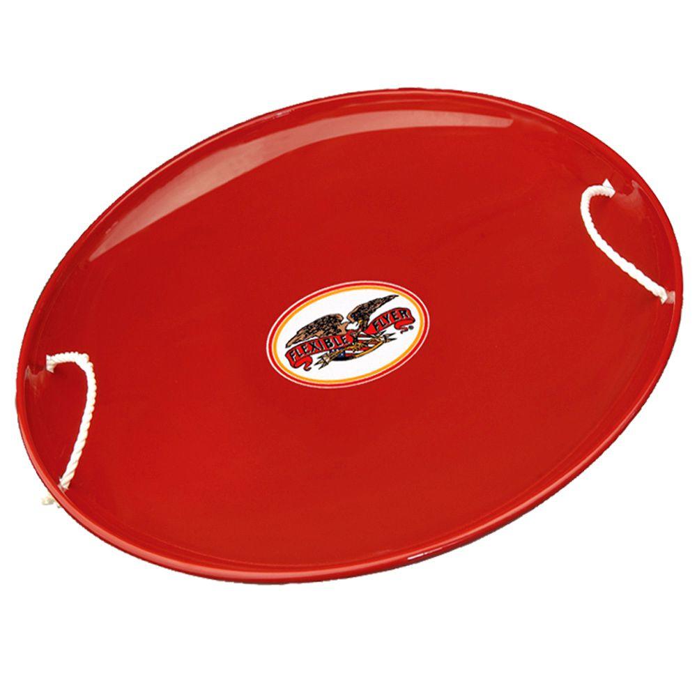 Flexible Flyer 26 inch Steel Saucer Snow Sled by Flexible Flyer