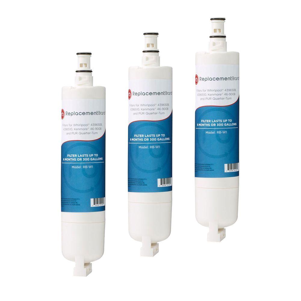 ReplacementBrand 4396508 Comparable Refrigerator Water Filter (3Pack