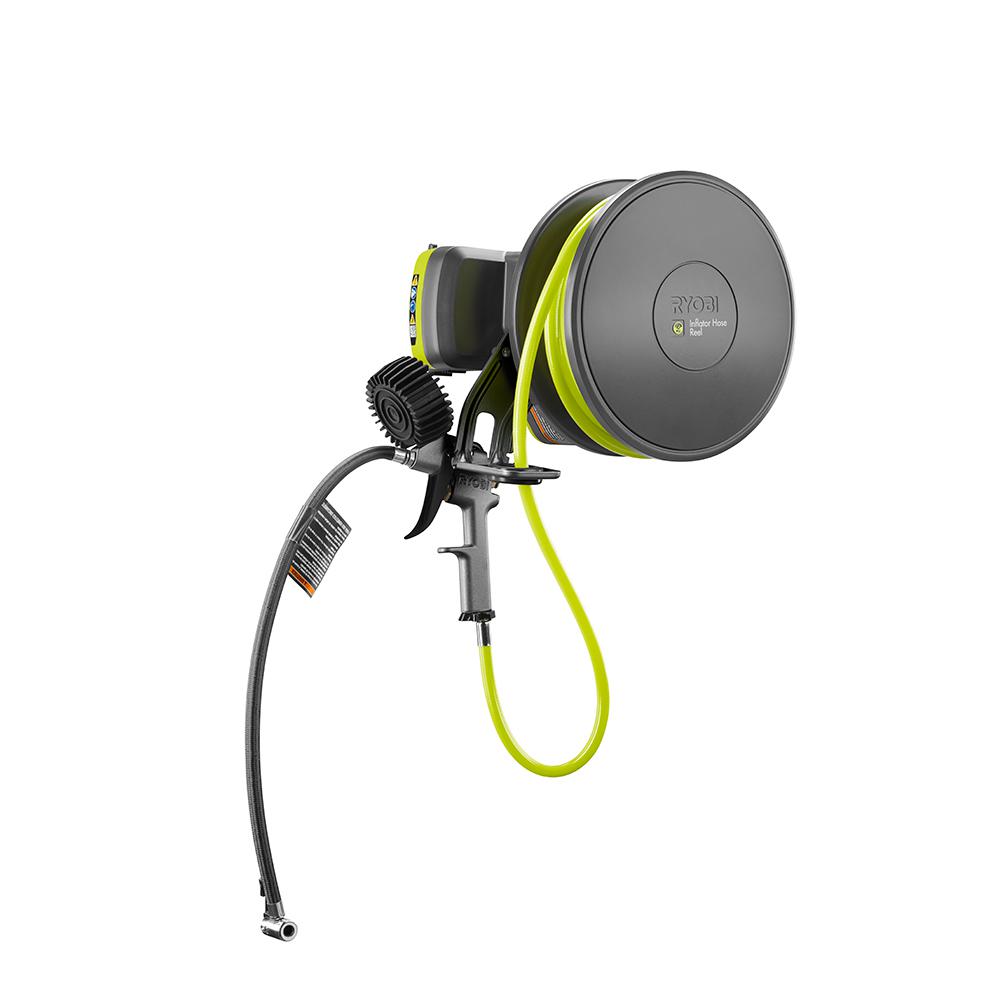 Ryobi Air Inflator Accessory High Pressure Display Gauge 25 ft
