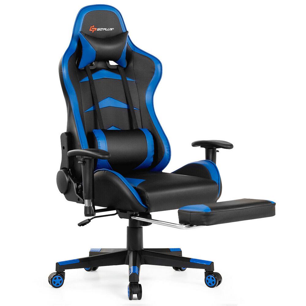 blue gaming chair