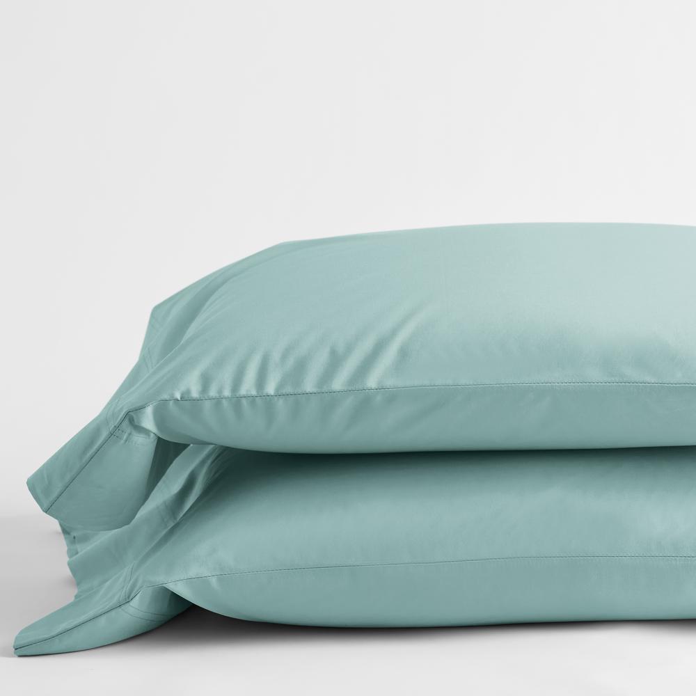 pale green pillow cases