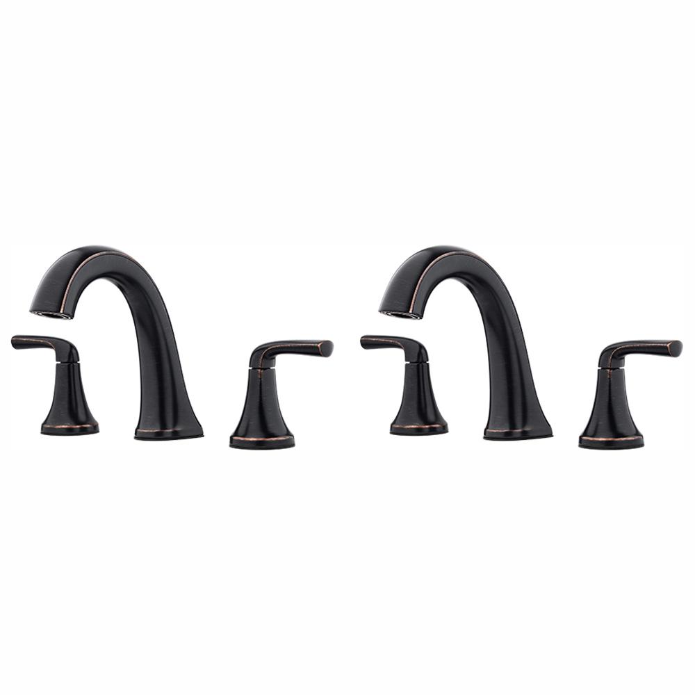 Pfister Ladera 8 In. Widespread 2-Handle Bathroom Faucet In Spot ...