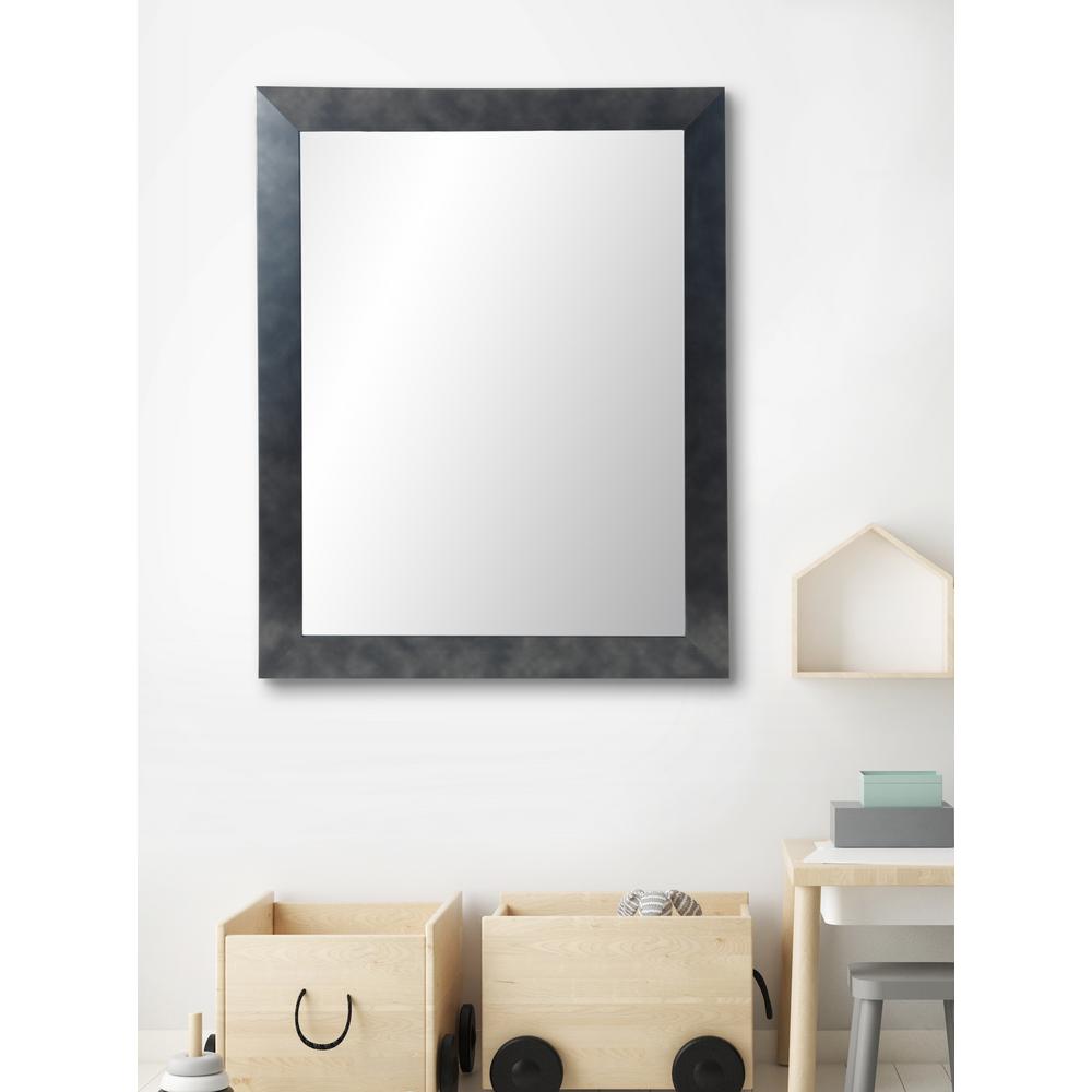 Brandtworks Vintage Black Wall Framed Mirror Av25large The