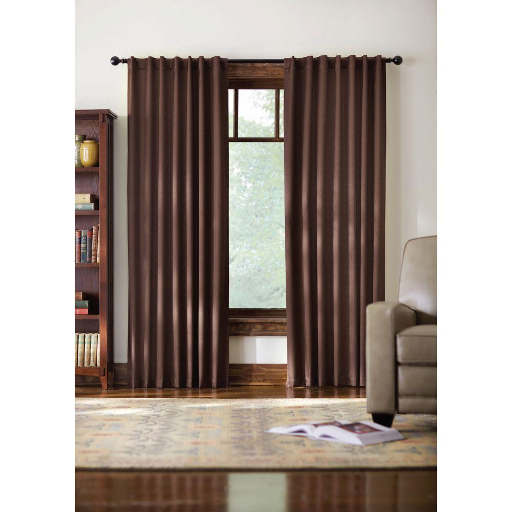Home Decorators Collection Blackout Brown Monaco Thermal Foam