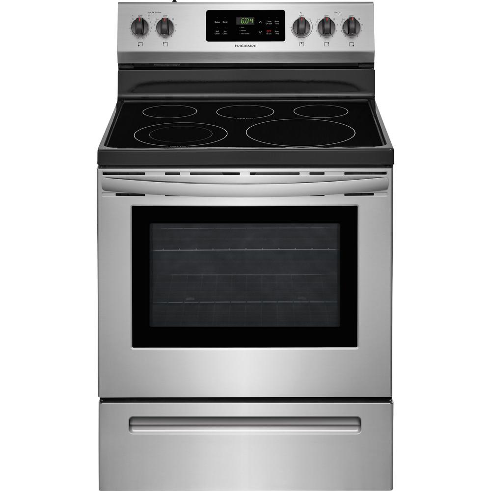 Ge 30 In 5 3 Cu Ft Electric Range With Self Cleaning Oven Ge 30 In 5 3 Cu Ft Electric Range With Self Cleaning Oven