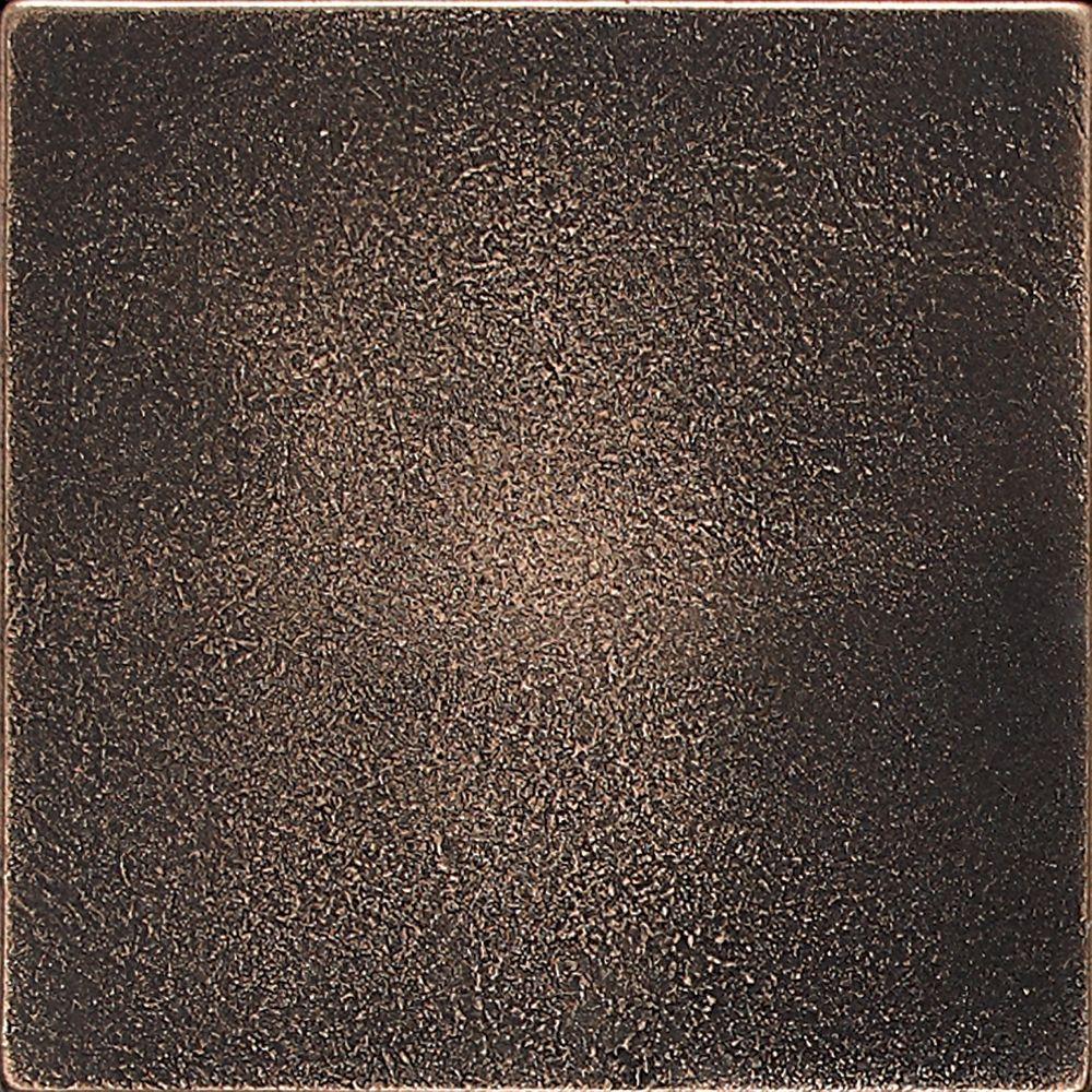4x4 Metal Tile The Home Depot Ion Metals Antique Bronze