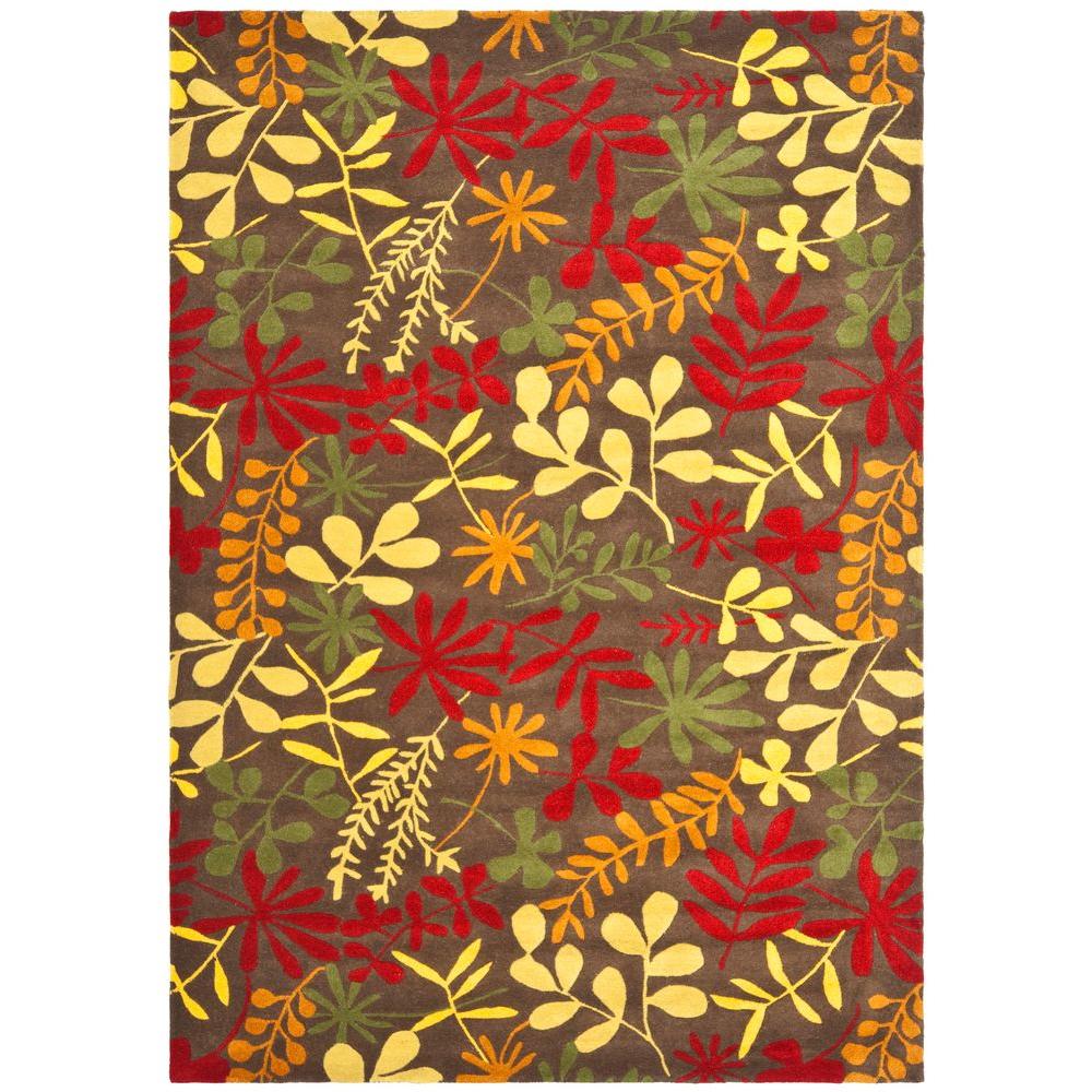 Safavieh Soho Brown Multi 5 Ft X 8 Area Rug Soh834a The Safavieh Soho Brown Multi 5 Ft X 8 Area Rug