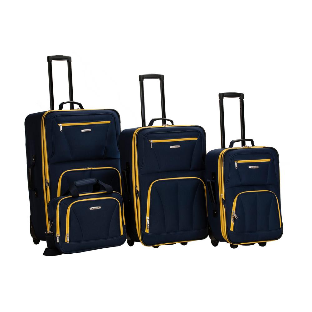 4 piece suitcase set