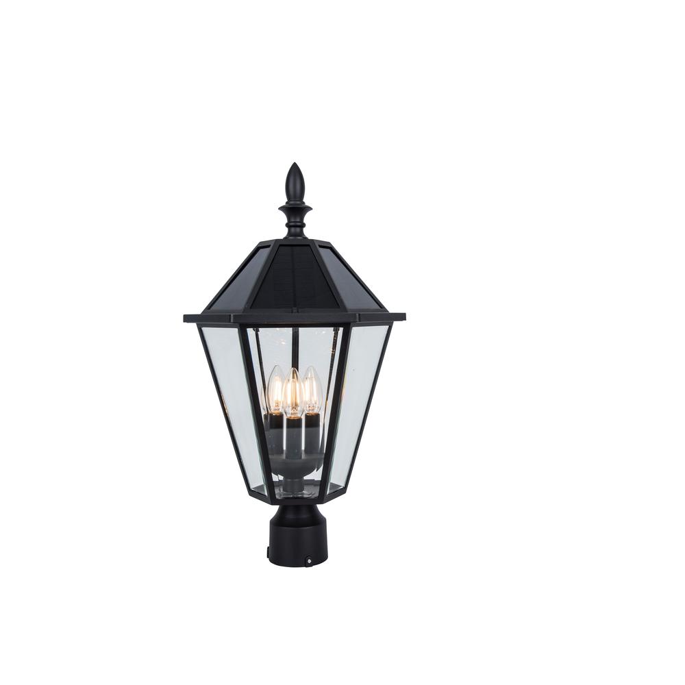 Lutec Coastal Ord 3 Light Outdoor Black Post 6951302017 Lutec Coastal Ord 3 Light Outdoor