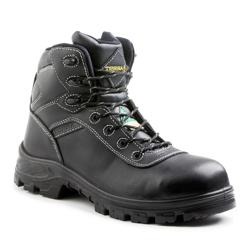 black non steel toe work boots
