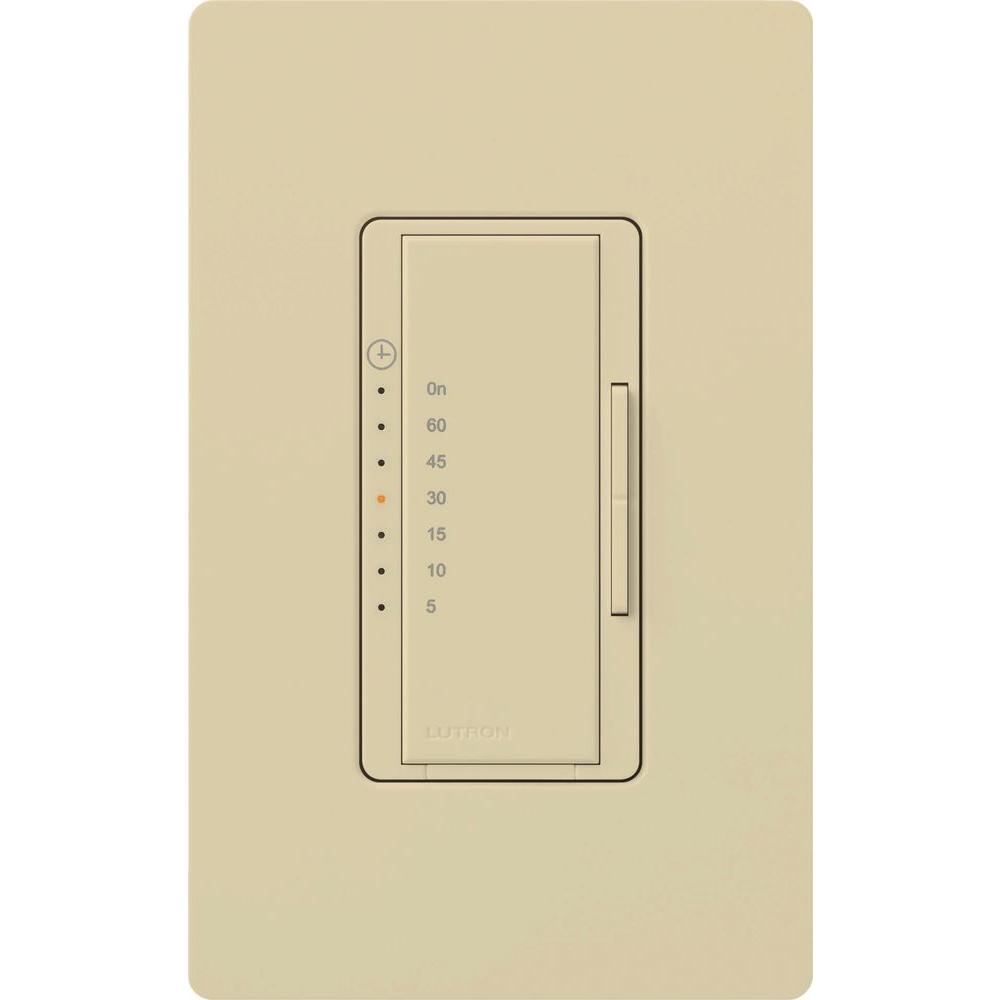 Lutron Maestro 600Watt/VA MultiLocation/SinglePole Countdown Timer
