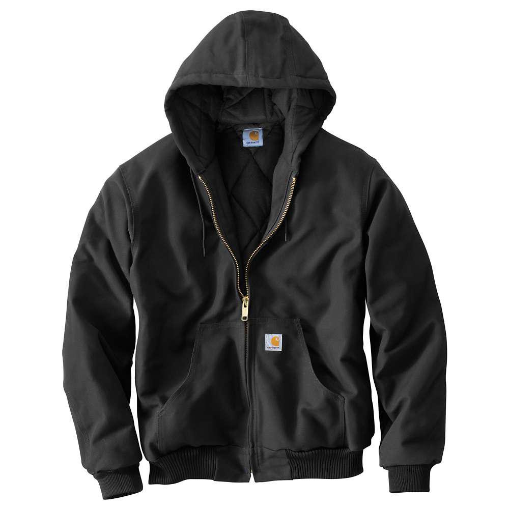 carhartt black jacket with hood