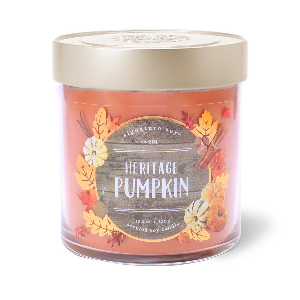 Signature Soy 15.2 oz. Heritage Pumpkin Scented Candle16289003000