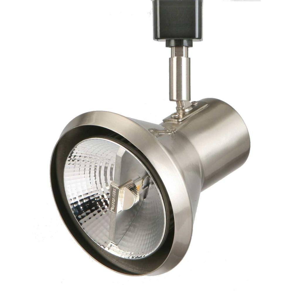 Black Acuity Brands Lighting Inc. PAR38-Compatible Lithonia Lighting LTH SHDE PAR38 DBL M12 One-Light Front Loading Shade Commercial Track Head