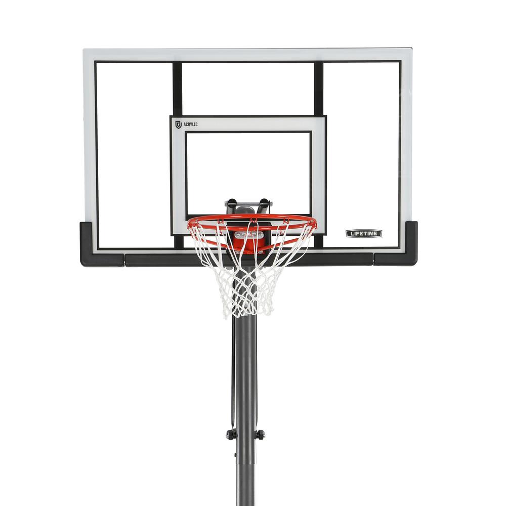 Lifetime 52 inch Steel-Framed Acrylic Portable Basketball System -XL Base with... by Lifetime