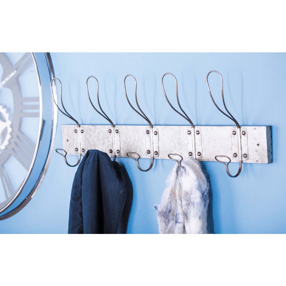 galvanized coat hooks