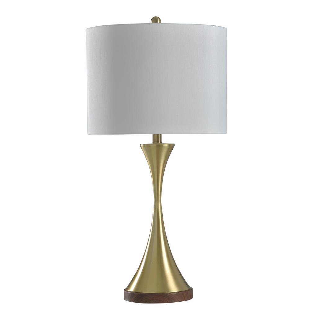 brushed brass table lamps