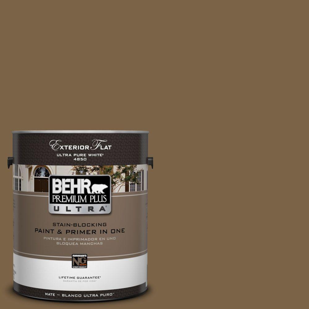 BEHR Premium Plus Ultra 1-Gal. #UL140-22 Arts And Crafts Flat Exterior ...