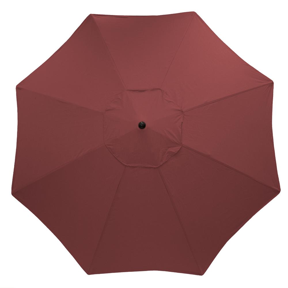 11 Ft Aluminum Market Patio Umbrella In CushionGuard Aubergine 11 Ft Aluminum Market Patio Umbrella In CushionGuard Aubergine