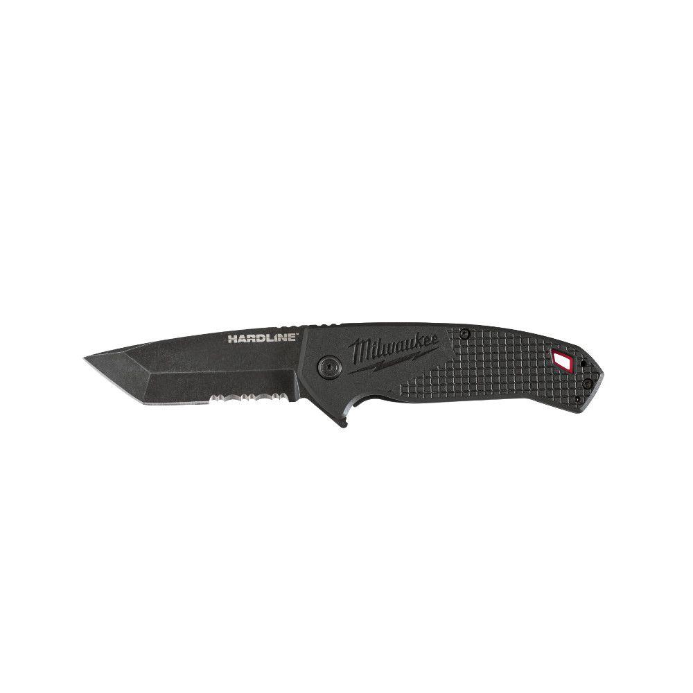 Milwaukee 3 in. Hardline D2 Steel Serrated Blade Pocket Folding Knife was $71.0 now $39.97 (44.0% off)