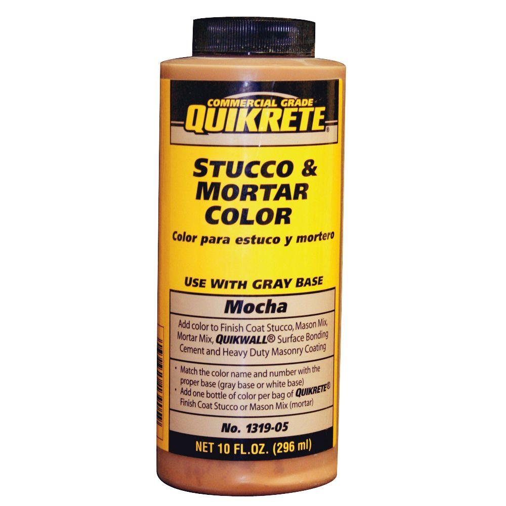 Quikrete 10 fl. oz. Mocha Stucco and Mortar Color132305 The Home Depot