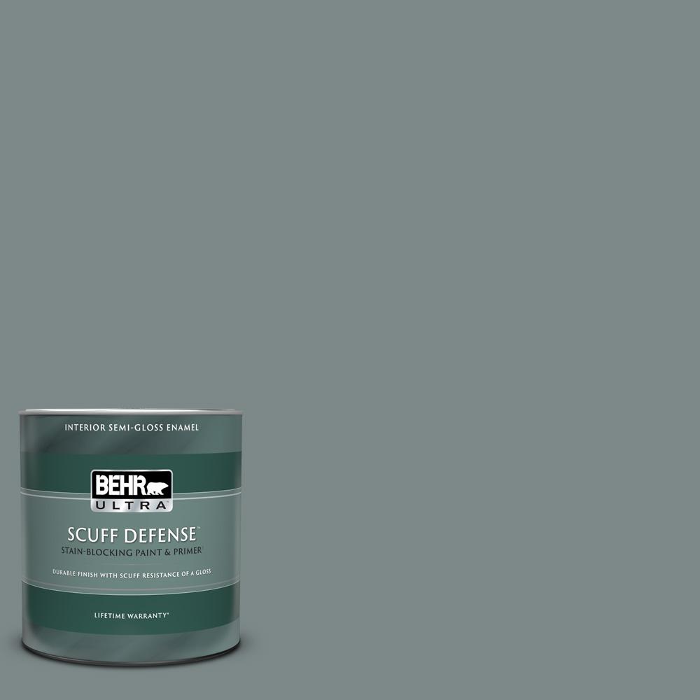 BEHR ULTRA 1 qt. 730F5 Nature Retreat Extra Durable SemiGloss Enamel