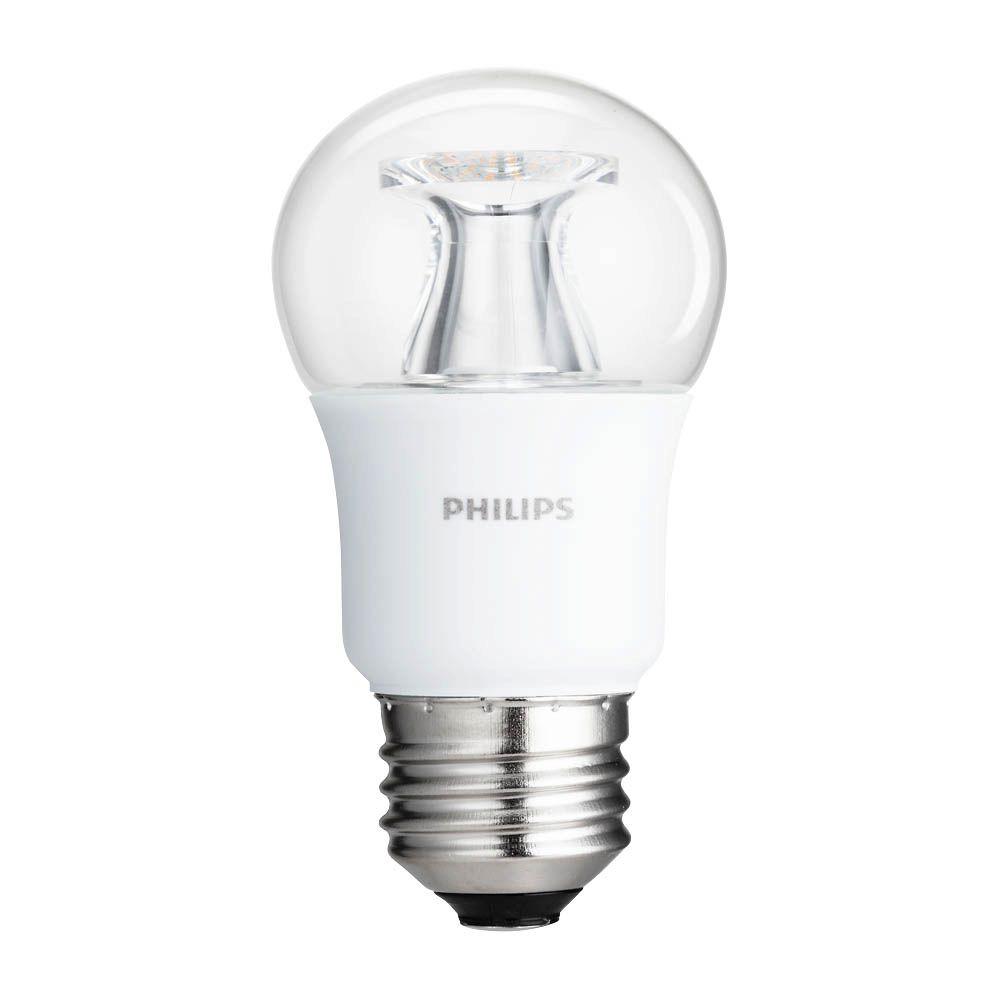 Philips 40w Equivalent Soft White Clear Multipurpose A15 Dimmable Led Energy Star With Warm Glow 