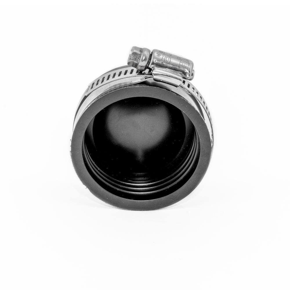 FLEXDrain 4 in. Polypropylene Universal Pipe ConnectorADP53302 The