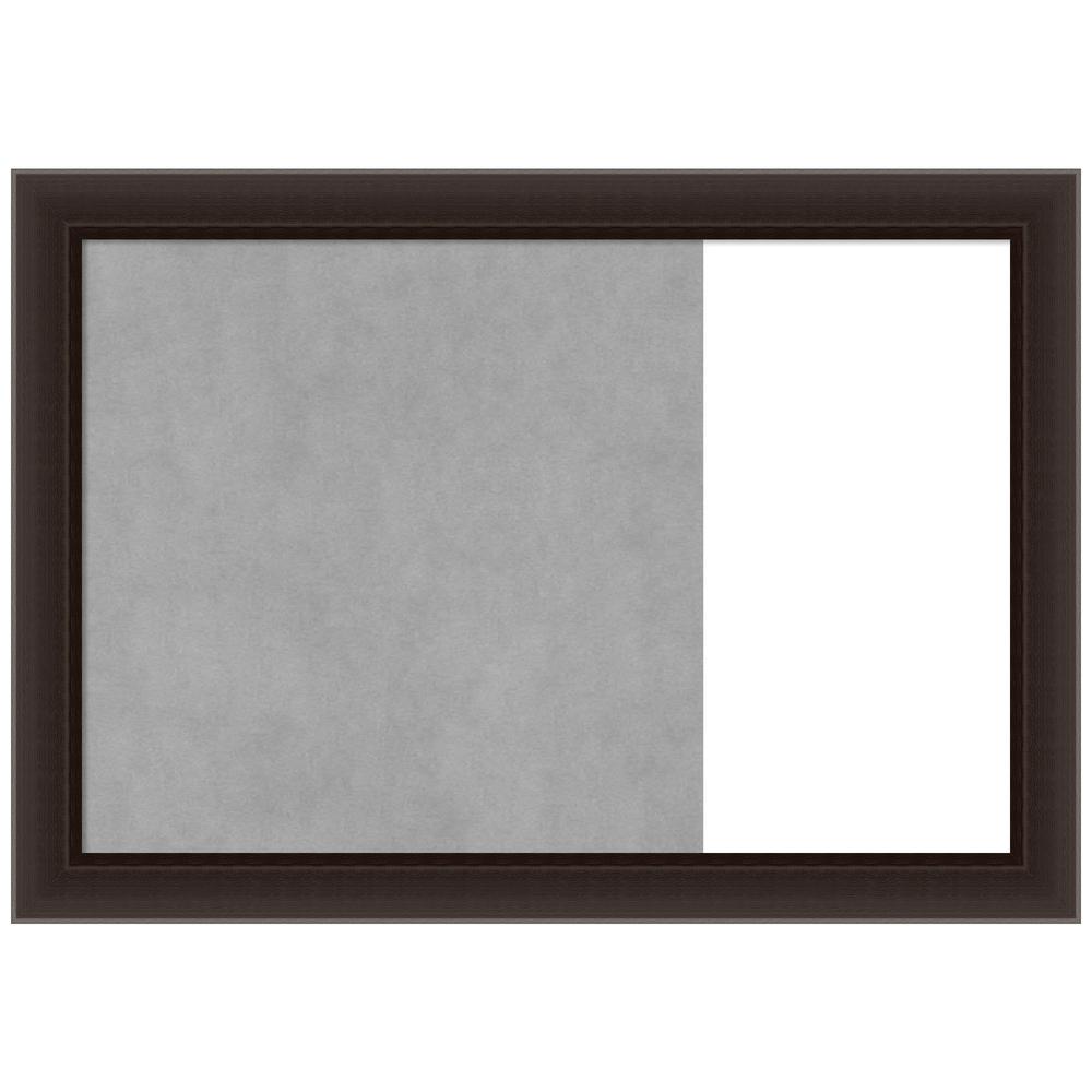 Amanti Art Madison Black 29 In X 20 In Grey Cork And White Dry