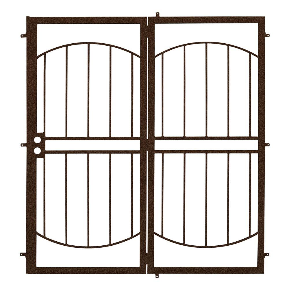 Unique Home Designs 72 in. x 80 in. Arcada Copper Projection Mount